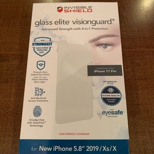 NWT ZAGG Invisible Shield for IPhone X/XS